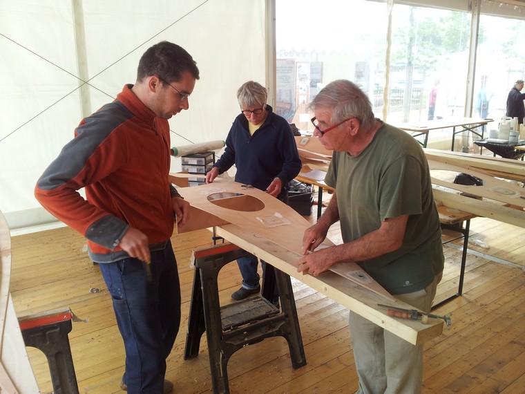 Construire un kayak semaine du golfe 2013