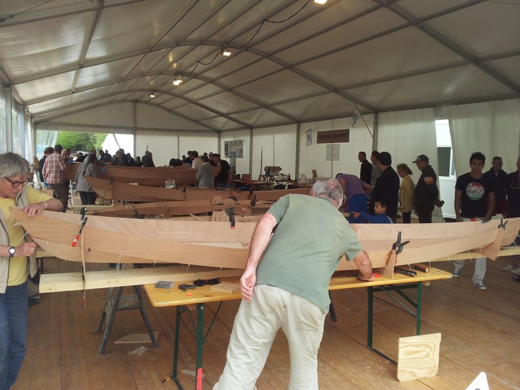 Construire un kayak semaine du golfe 2013