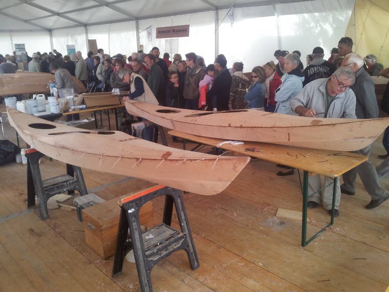 Construire un kayak semaine du golfe 2013