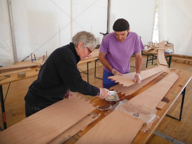 Construire un kayak semaine du golfe 2013