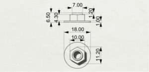 Inserts Inox 6mm – Image 5