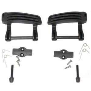 Kit de conversion de cale-pieds pour contrôle d'un gouvernail.