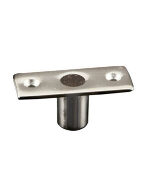 Support à encastrer laiton chromé 48 mm