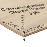 Contreplaqué INTÉRIEUR 5 mm